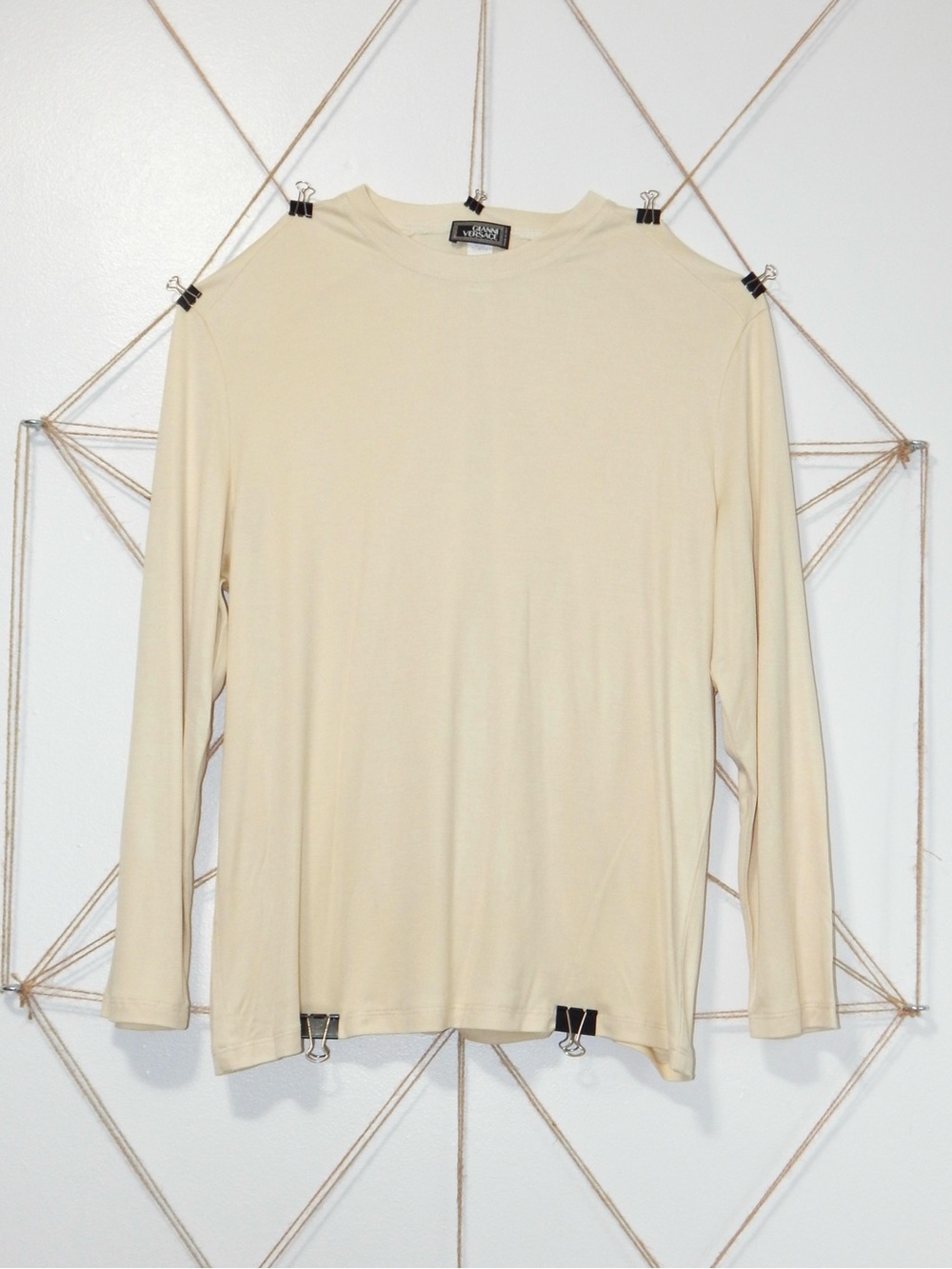 Gianni Versace Couture, Silk-blend long sleeve, c. 1990s